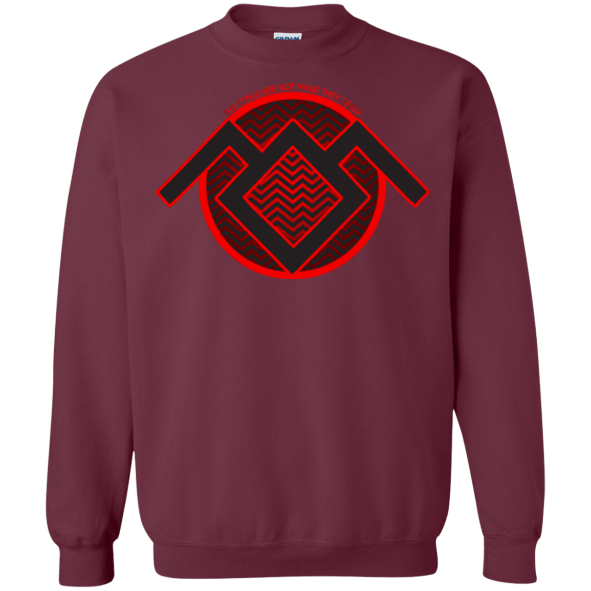 Sweatshirts Maroon / Small The Owls are Not what they Seem Crewneck Sweatshirt