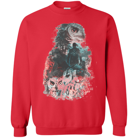 Sweatshirts Red / Small The Owls are Not What They Seem Crewneck Sweatshirt