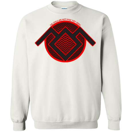 Sweatshirts White / Small The Owls are Not what they Seem Crewneck Sweatshirt