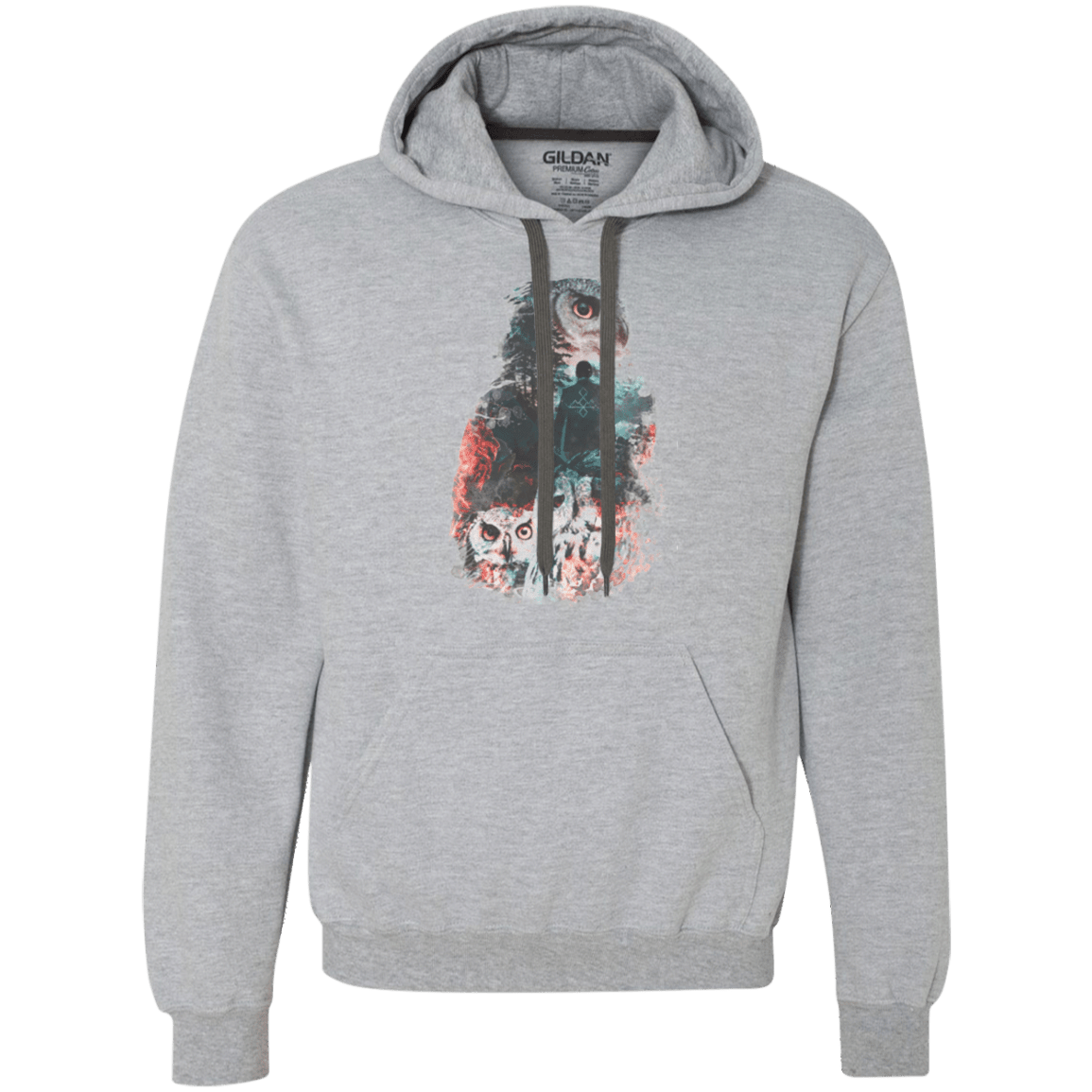 Sweatshirts Sport Grey / Small The Owls are Not What They Seem Premium Fleece Hoodie