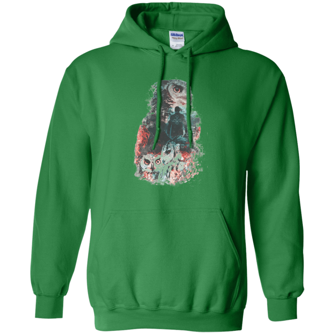 Sweatshirts Irish Green / Small The Owls are Not What They Seem Pullover Hoodie