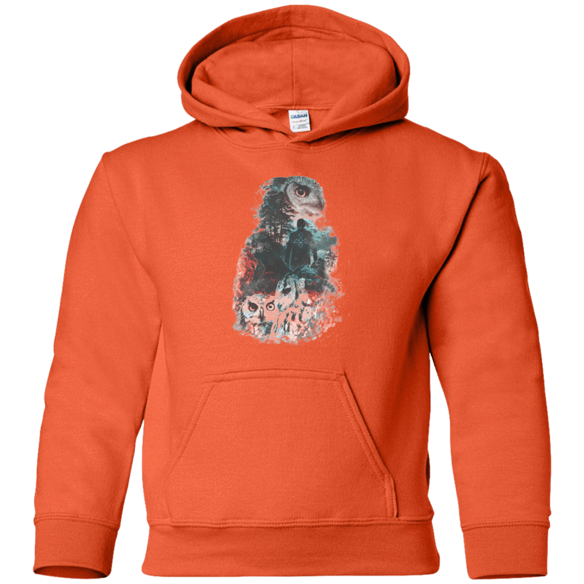 Sweatshirts Orange / YS The Owls are Not What They Seem Youth Hoodie