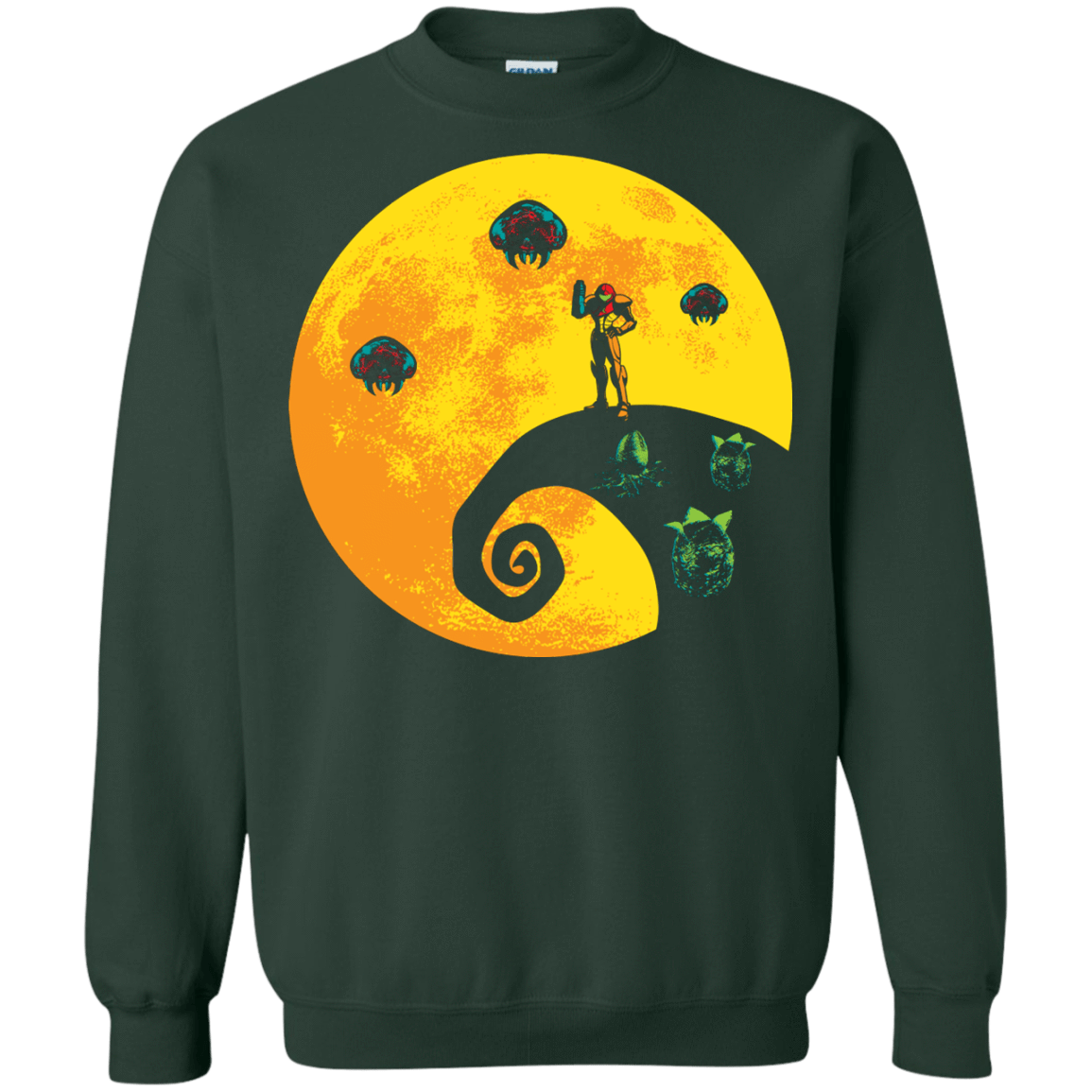 Sweatshirts Forest Green / S The Parasites Before Christmas Crewneck Sweatshirt
