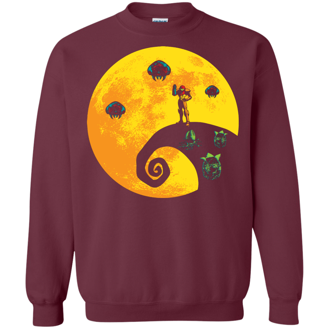 Sweatshirts Maroon / S The Parasites Before Christmas Crewneck Sweatshirt