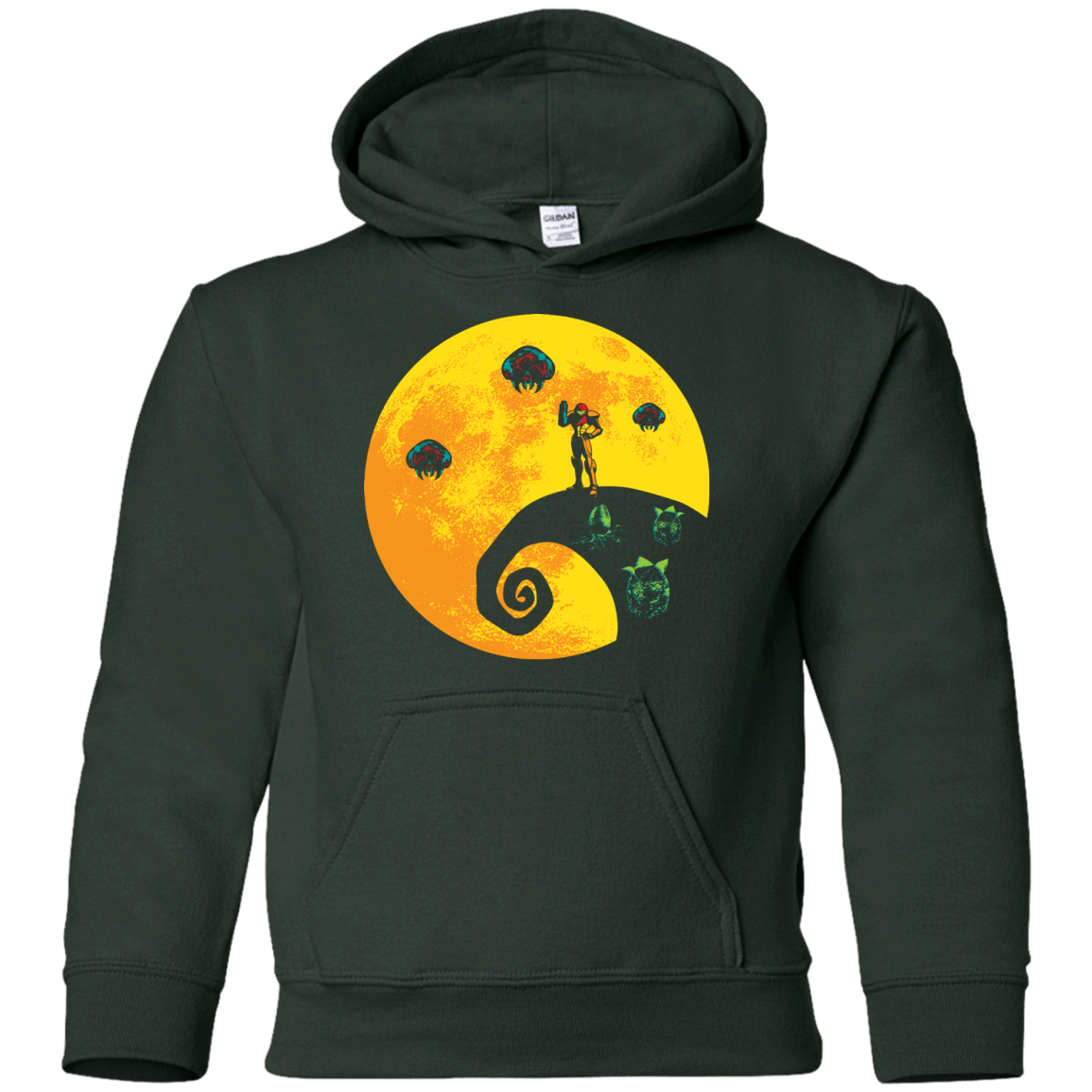 Sweatshirts Forest Green / YS The Parasites Before Christmas Youth Hoodie