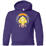 Sweatshirts Purple / YS The Peace Keeper Youth Hoodie