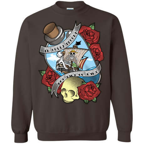 Sweatshirts Dark Chocolate / Small The Pirate King Crewneck Sweatshirt