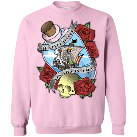 Sweatshirts Light Pink / Small The Pirate King Crewneck Sweatshirt