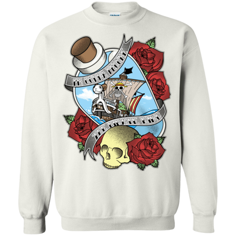 Sweatshirts White / Small The Pirate King Crewneck Sweatshirt