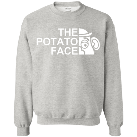 Sweatshirts Ash / Small The Potato Face Crewneck Sweatshirt