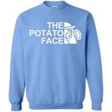 Sweatshirts Carolina Blue / Small The Potato Face Crewneck Sweatshirt