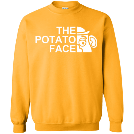 Sweatshirts Gold / Small The Potato Face Crewneck Sweatshirt