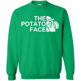 Sweatshirts Irish Green / Small The Potato Face Crewneck Sweatshirt