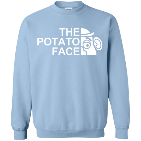 Sweatshirts Light Blue / Small The Potato Face Crewneck Sweatshirt