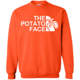 Sweatshirts Orange / Small The Potato Face Crewneck Sweatshirt