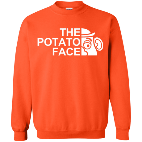 Sweatshirts Orange / Small The Potato Face Crewneck Sweatshirt