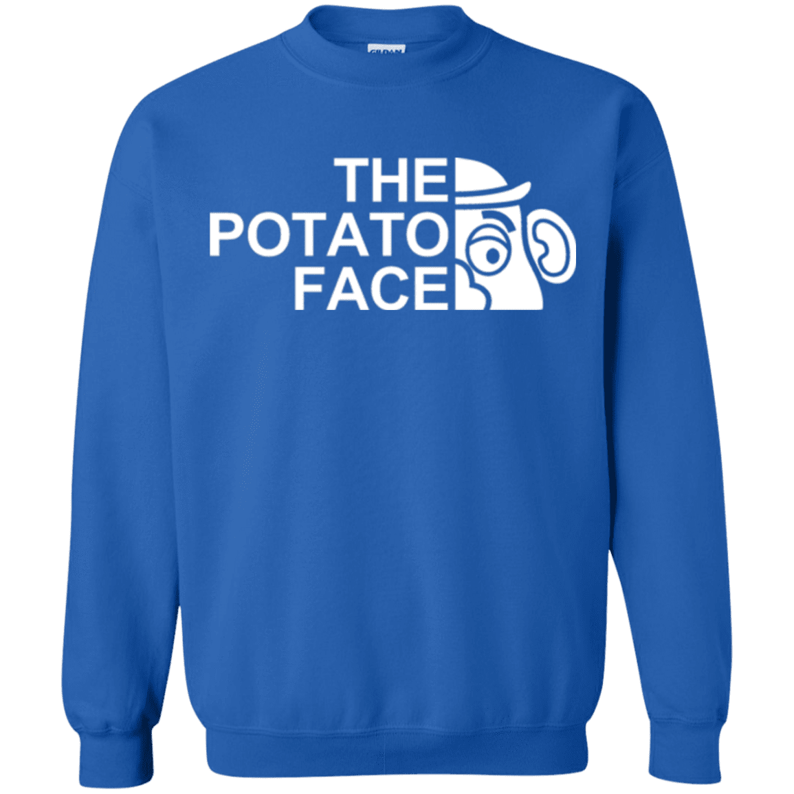 Sweatshirts Royal / Small The Potato Face Crewneck Sweatshirt