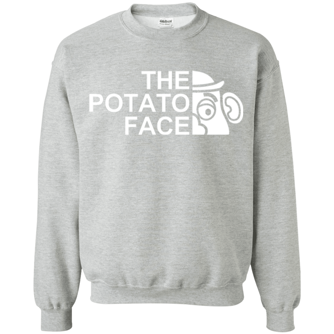 Sweatshirts Sport Grey / Small The Potato Face Crewneck Sweatshirt