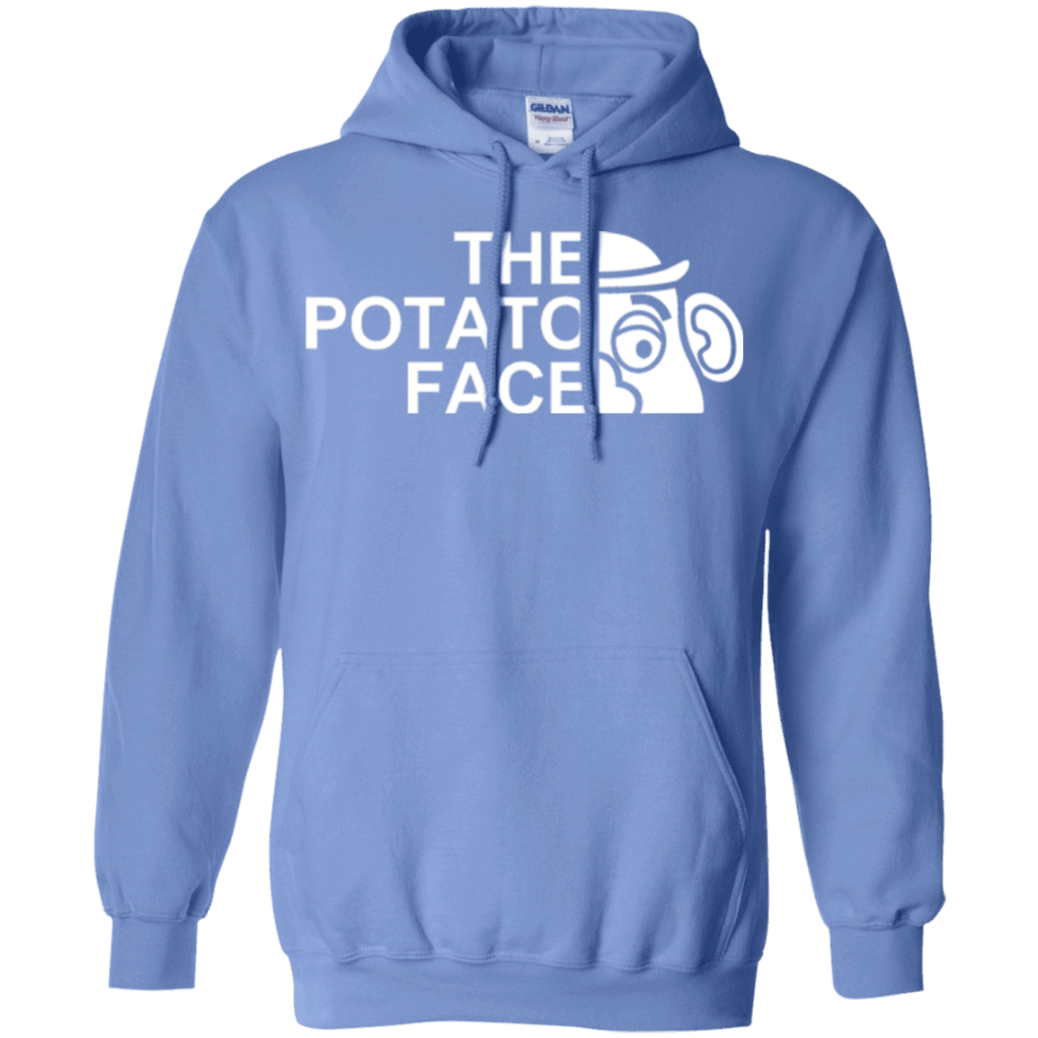 Sweatshirts Carolina Blue / Small The Potato Face Pullover Hoodie