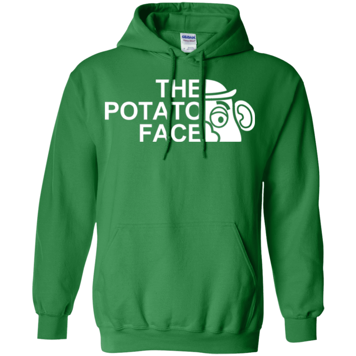 Sweatshirts Irish Green / Small The Potato Face Pullover Hoodie