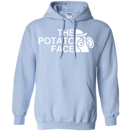 Sweatshirts Light Blue / Small The Potato Face Pullover Hoodie