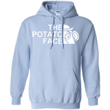 Sweatshirts Light Blue / Small The Potato Face Pullover Hoodie