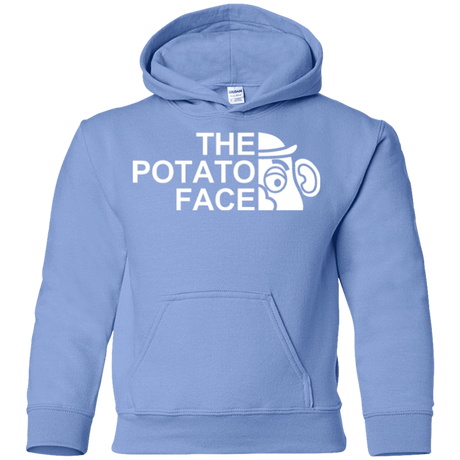 Sweatshirts Carolina Blue / YS The Potato Face Youth Hoodie