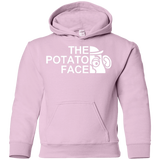 Sweatshirts Light Pink / YS The Potato Face Youth Hoodie