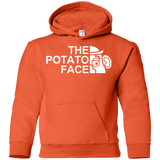 Sweatshirts Orange / YS The Potato Face Youth Hoodie