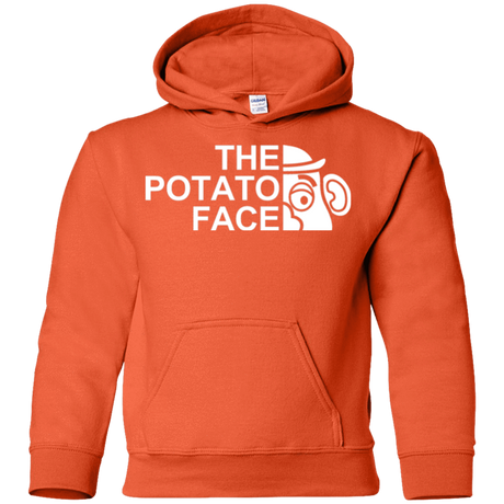 Sweatshirts Orange / YS The Potato Face Youth Hoodie