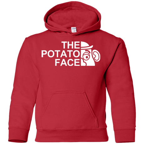 Sweatshirts Red / YS The Potato Face Youth Hoodie