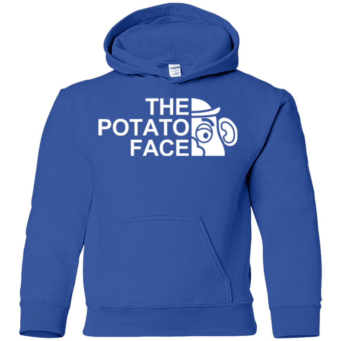 Sweatshirts Royal / YS The Potato Face Youth Hoodie