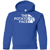 Sweatshirts Royal / YS The Potato Face Youth Hoodie