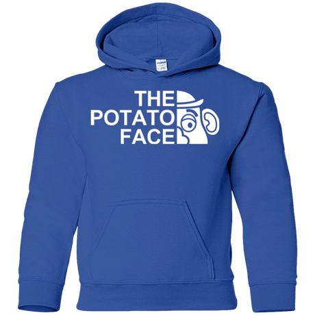 Sweatshirts Royal / YS The Potato Face Youth Hoodie