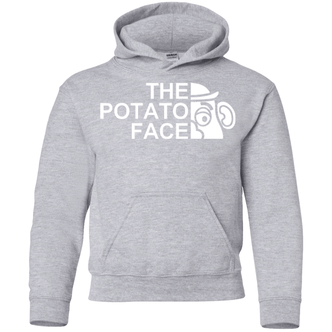 Sweatshirts Sport Grey / YS The Potato Face Youth Hoodie
