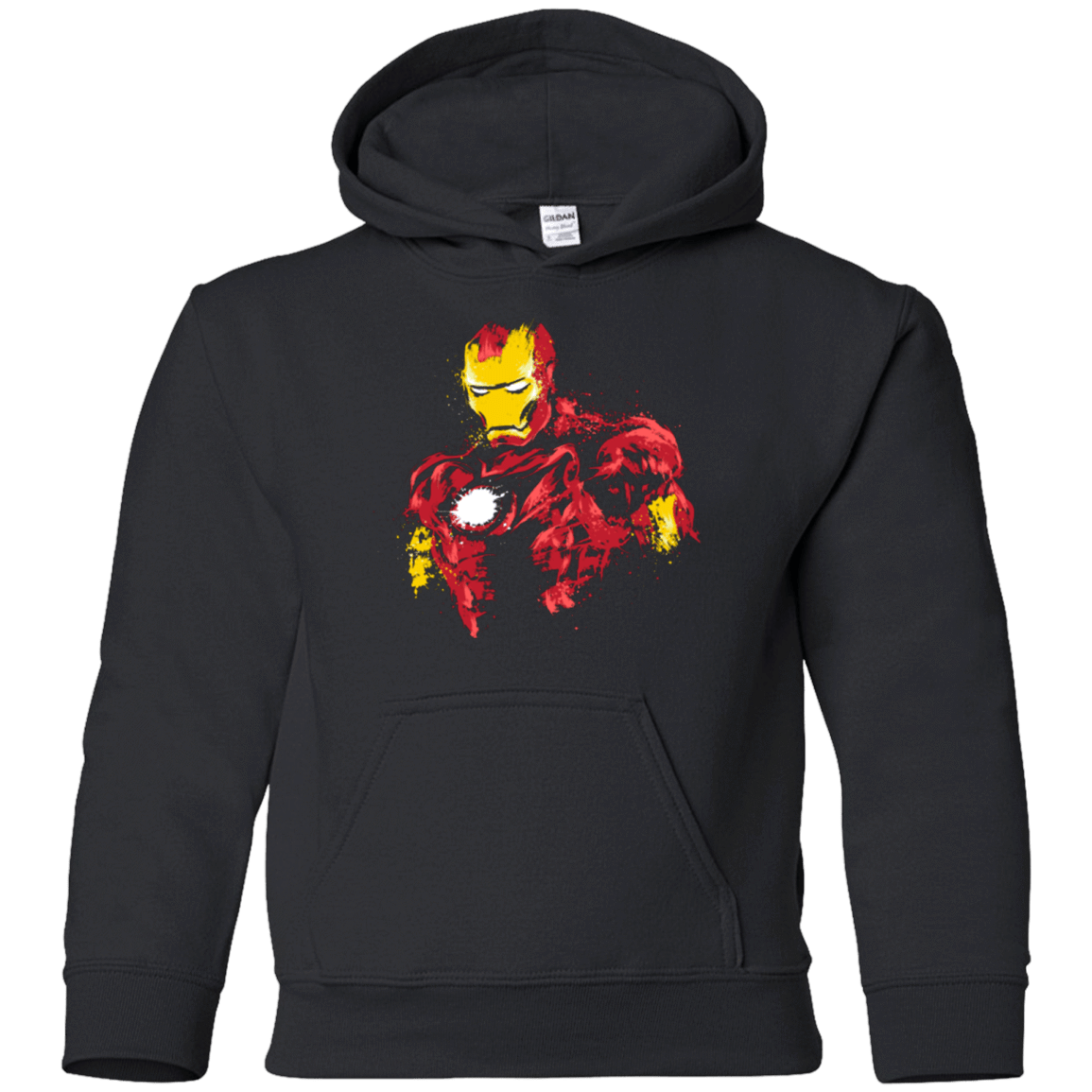 Sweatshirts Black / YS THE POWER OF IRON Youth Hoodie