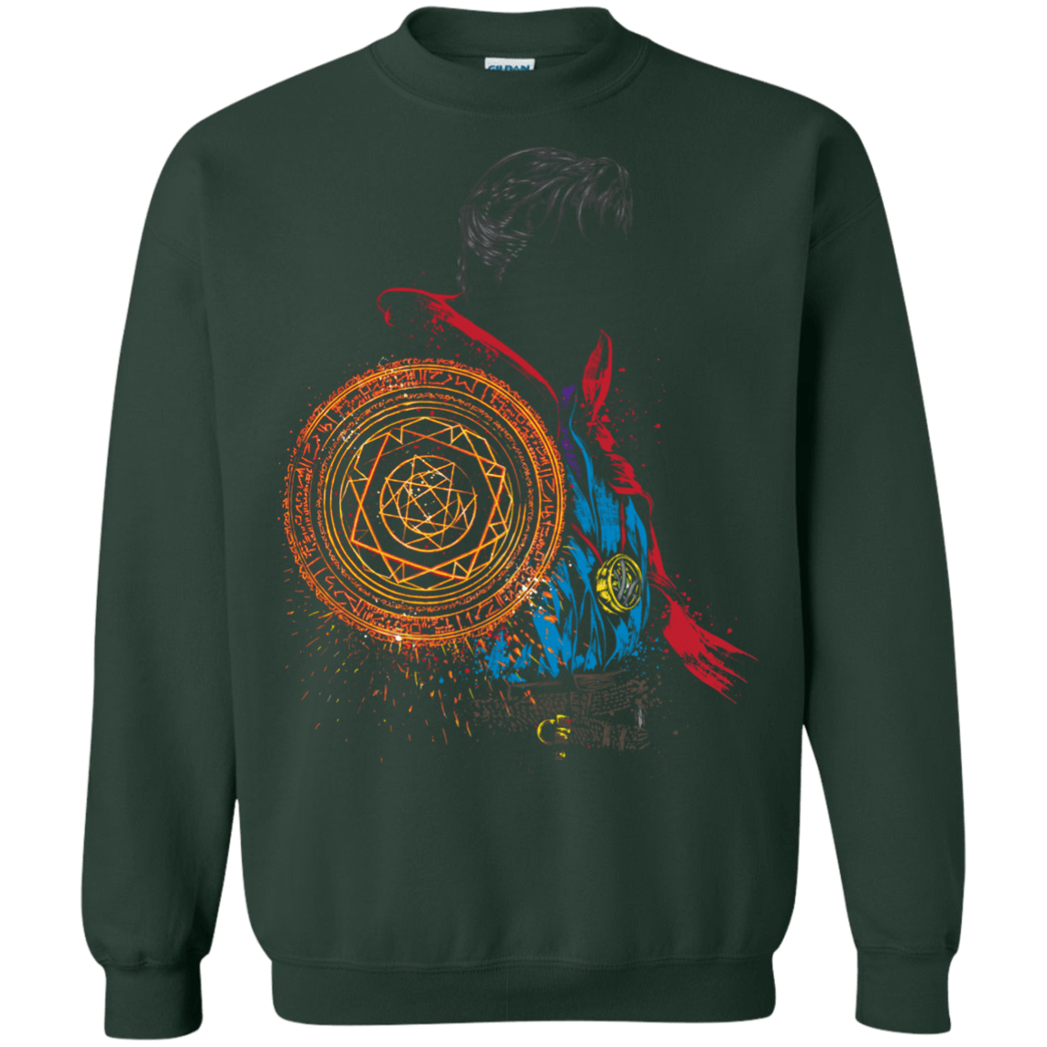 Sweatshirts Forest Green / S The Power of Magic Crewneck Sweatshirt