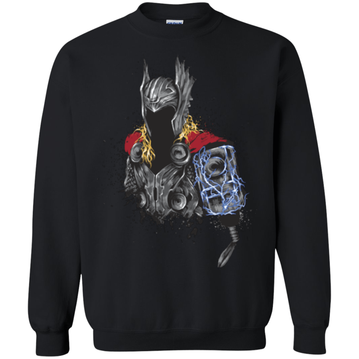 Sweatshirts Black / S The Power of Thunder Crewneck Sweatshirt