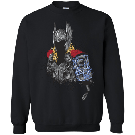 Sweatshirts Black / S The Power of Thunder Crewneck Sweatshirt