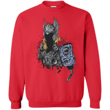 Sweatshirts Red / S The Power of Thunder Crewneck Sweatshirt