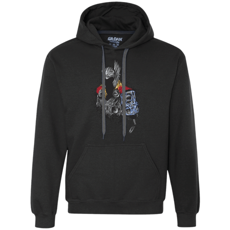 Sweatshirts Black / S The Power of Thunder Premium Fleece Hoodie