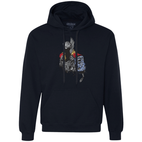 Sweatshirts Navy / S The Power of Thunder Premium Fleece Hoodie