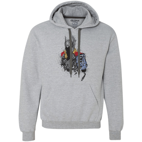 Sweatshirts Sport Grey / S The Power of Thunder Premium Fleece Hoodie