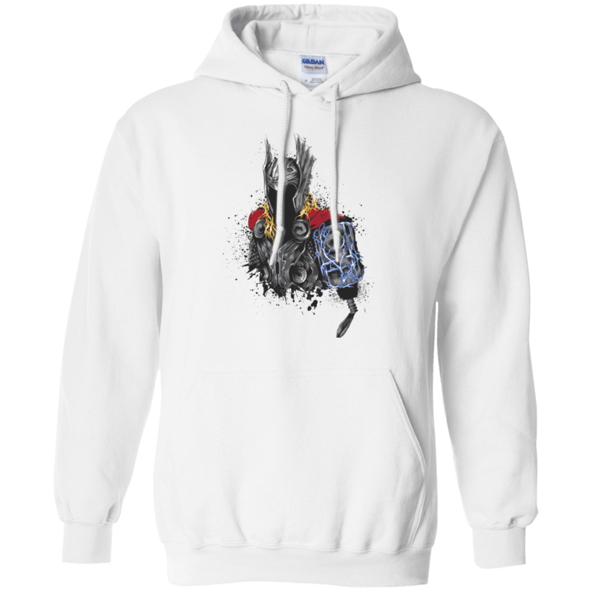 Sweatshirts White / S The Power of Thunder Pullover Hoodie