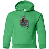 Sweatshirts Irish Green / YS The Power of Thunder Youth Hoodie