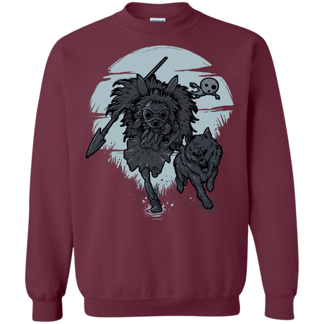 Sweatshirts Maroon / Small The Princess Crewneck Sweatshirt