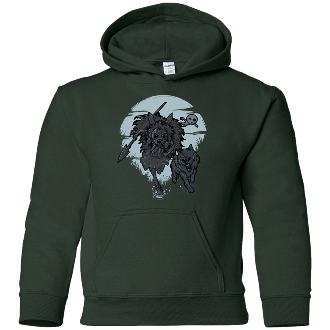 Sweatshirts Forest Green / YS The Princess Youth Hoodie