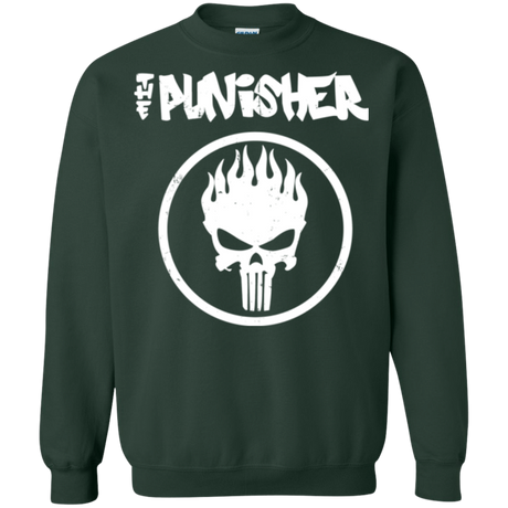 Sweatshirts Forest Green / Small The Punisher Crewneck Sweatshirt