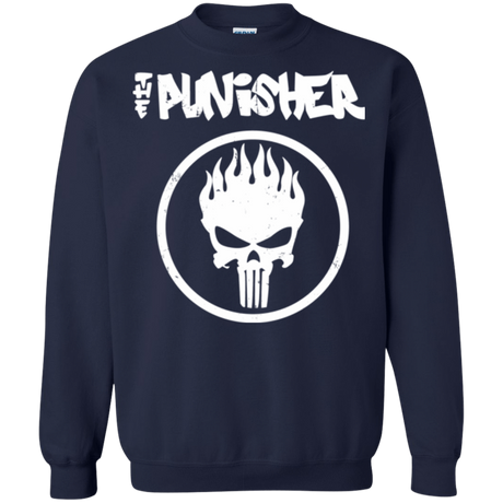 Sweatshirts Navy / Small The Punisher Crewneck Sweatshirt