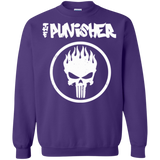 Sweatshirts Purple / Small The Punisher Crewneck Sweatshirt